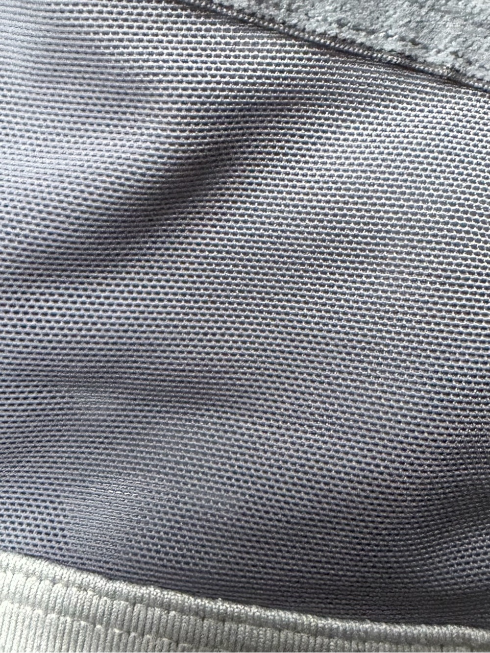 Athleta Gray Performance Sports Bra workout active wear size Small no padding - Picture 5 of 7